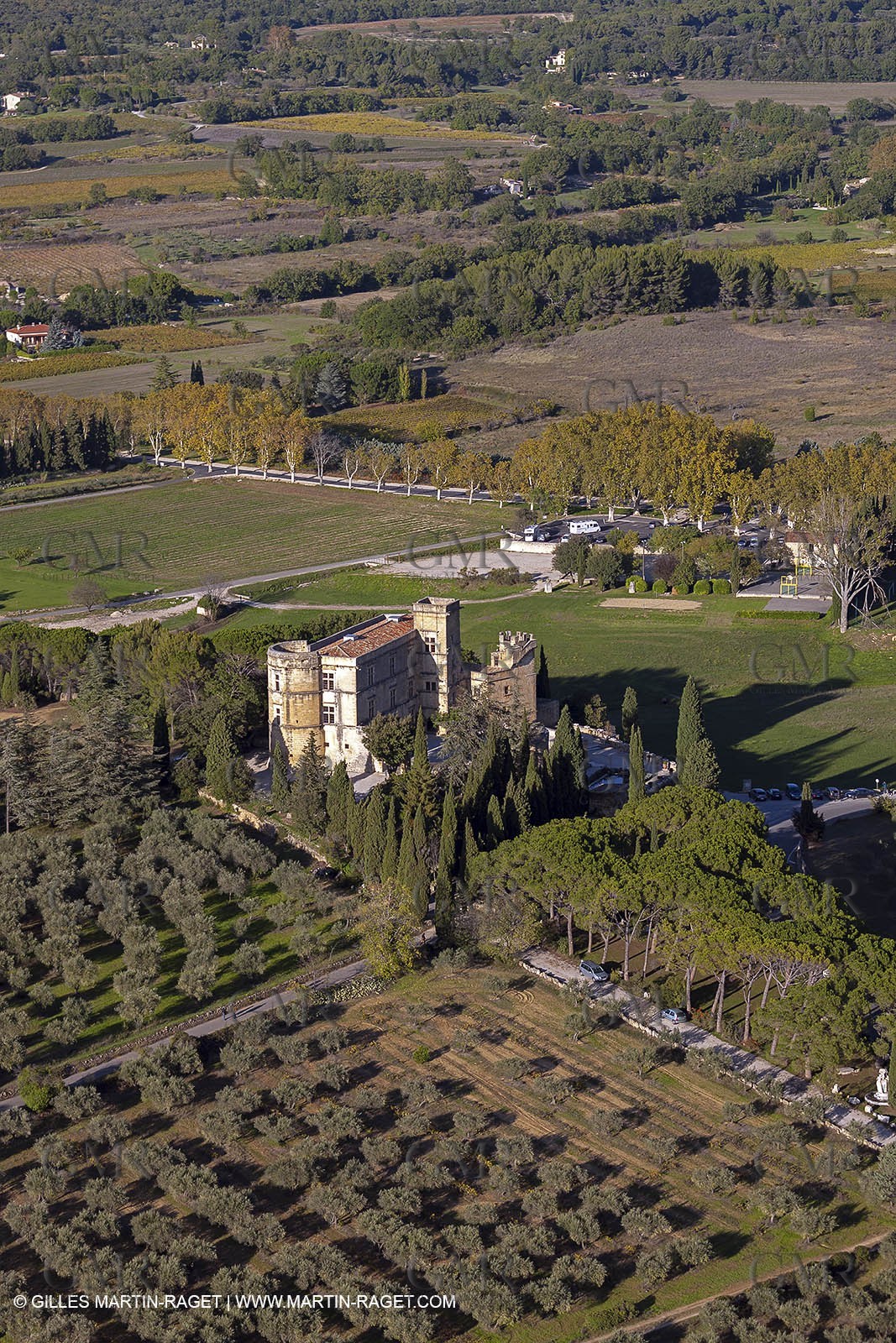 29 10 2012 - Lourmarin (FRA,84) - Luberon  seen from above