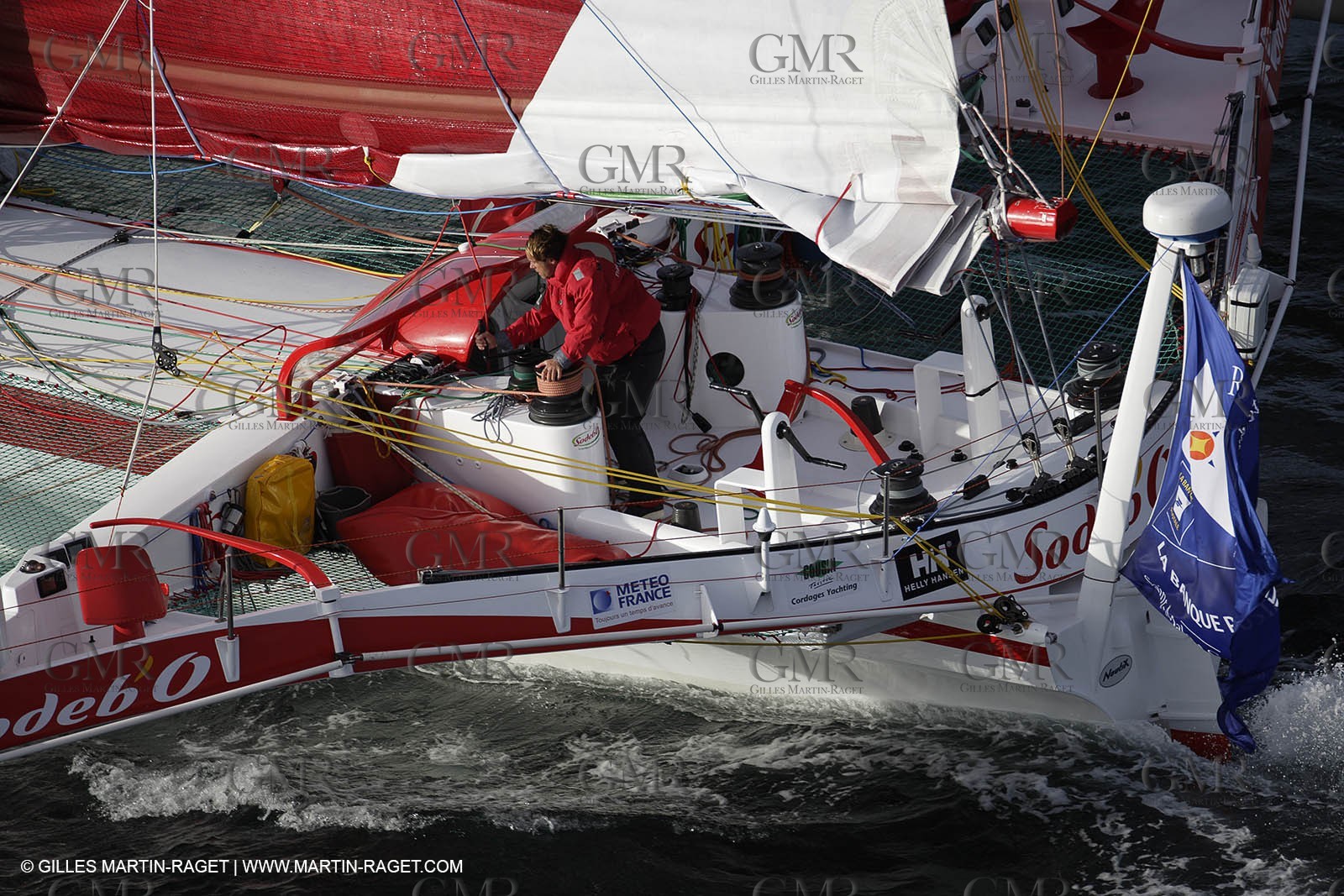 11 10 2008  -Lorient (FRA)  -  Multis Orma - Sodebo (Thomas Coville) - Route du Rhum 2006 training