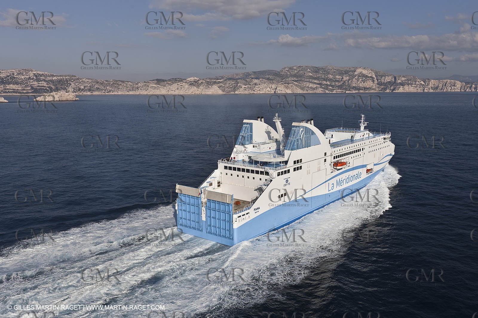 14 01 2012 - Marseille (FRA,13) - La Meridionale shipping company - the Piana off Marseille and the Calanques