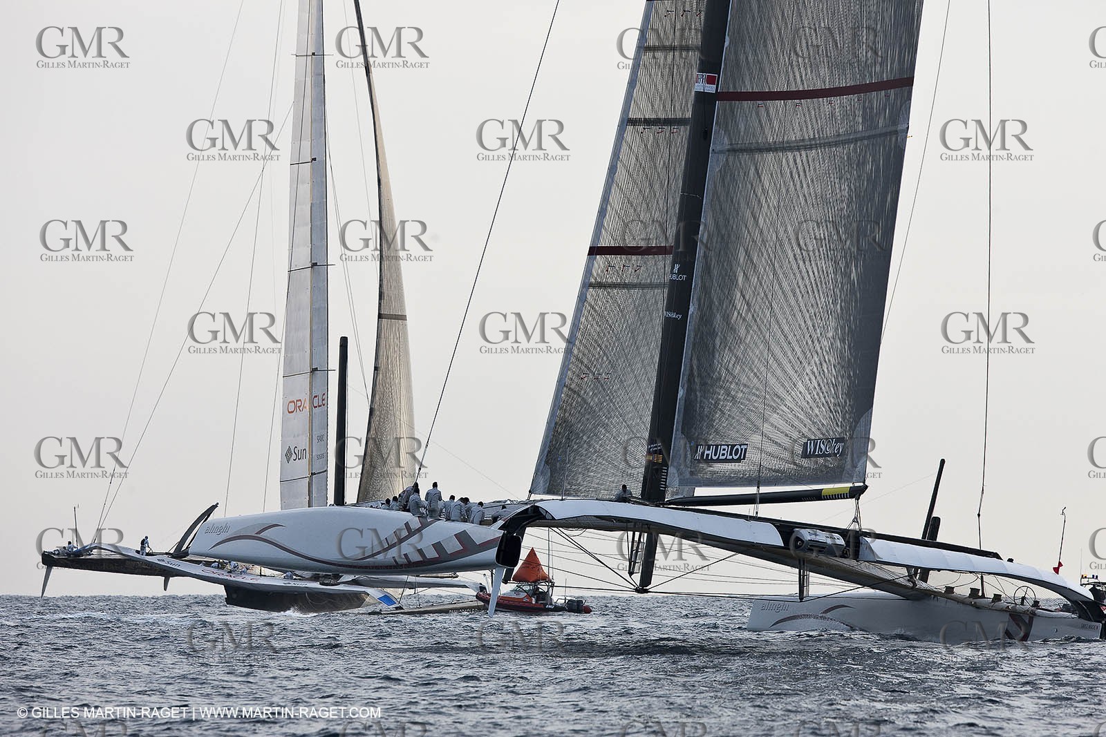 14 02 2010 - Valencia (ESP) - 33rd America's Cup - BMW ORACLE Racing - Race 2