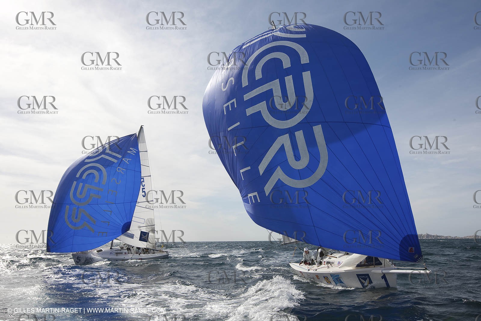 10 03 2009 - Marseille (FRA, 13) - Marseille International Match Race 2009 - (World Match racing Tour 2009) - Training day
