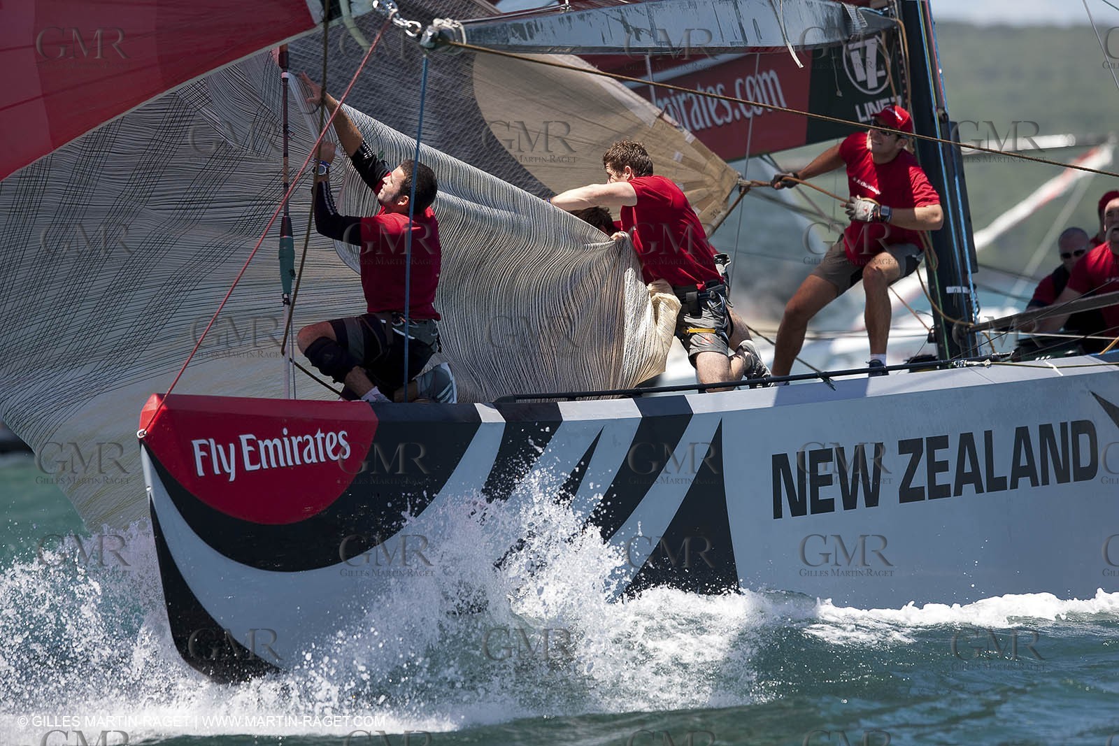 21 01 2009 - Auckland (NZL) -  Louis Vuitton Pacific Series - BMW ORACLE Racing - Training