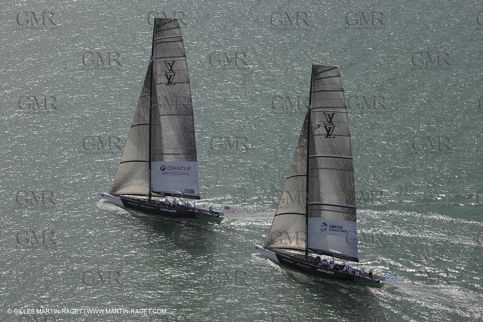 29 01 2009 - Auckland (NZL) -  Louis Vuitton Pacific Series - BMW ORACLE Racing - Training