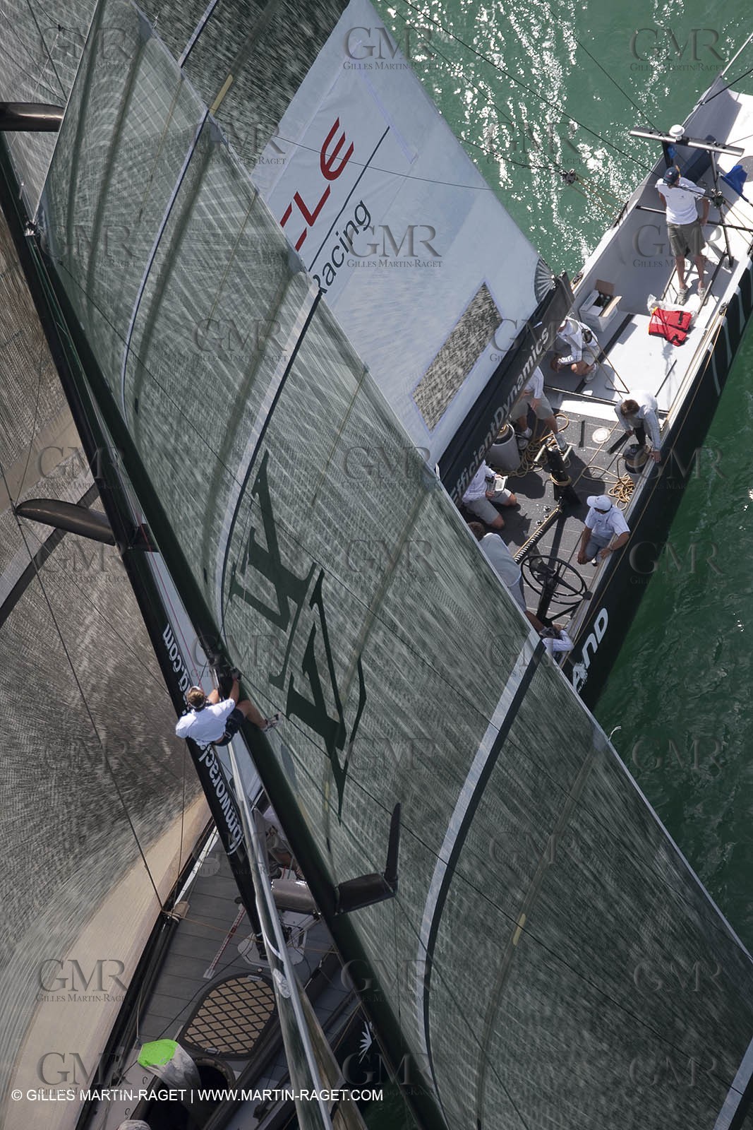 29 01 2009 - Auckland (NZL) -  Louis Vuitton Pacific Series - BMW ORACLE Racing - Training