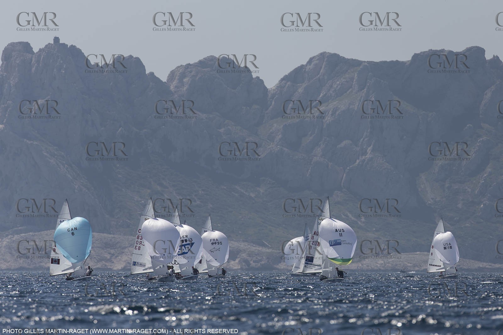 12 04 2015, Marseille (FRA), Yachting Club de la Pointe Rouge - Coupe Internationale de Printemps des 470, Final Day