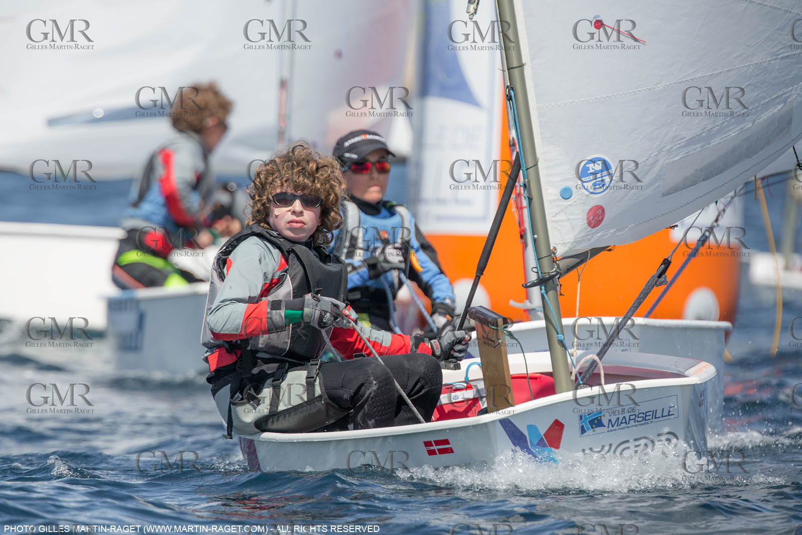 14 04 2016, Marseille (FRA,13), SNIM Dériveurs, Coupe Internationale de Printemps Optimist, Day 4