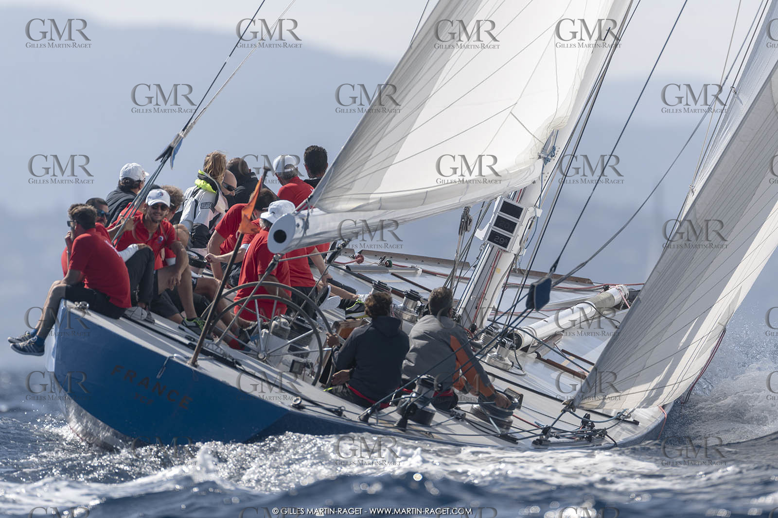 29 09 2018, Saint-Tropez (FRA,83), Voiles de Saint-Tropez 2019, Arrival Cannes-Saint-Tropez and trainings