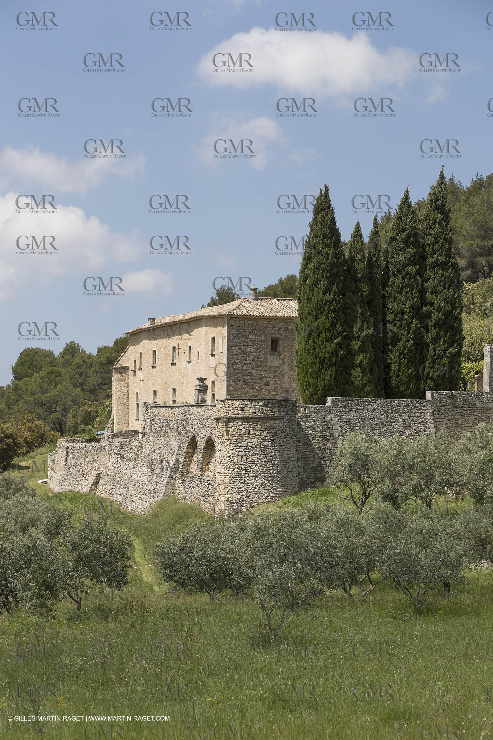 11 05 2018, Lacoste (FRA,84), Abbaye Saint-Hilaire