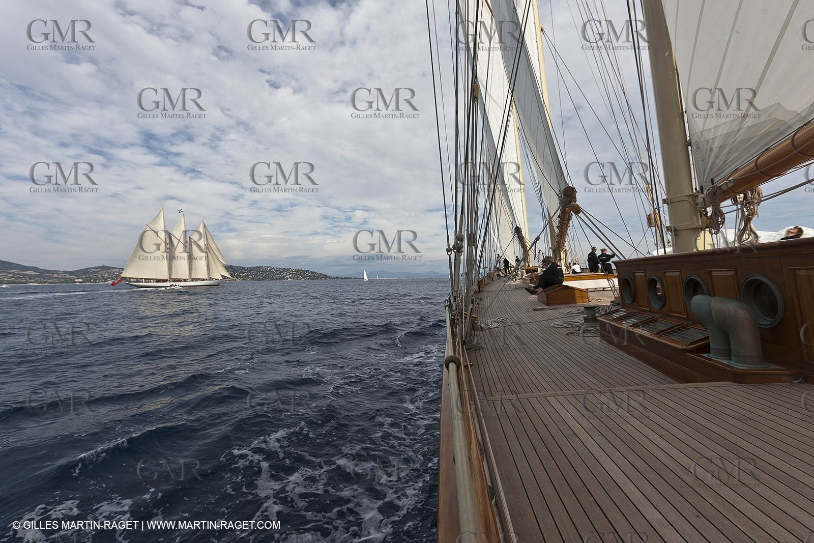 30 09 2010 - SainTropez (FRA,13) - Voiles de Saint Tropez 2010 - onboard Atlantic