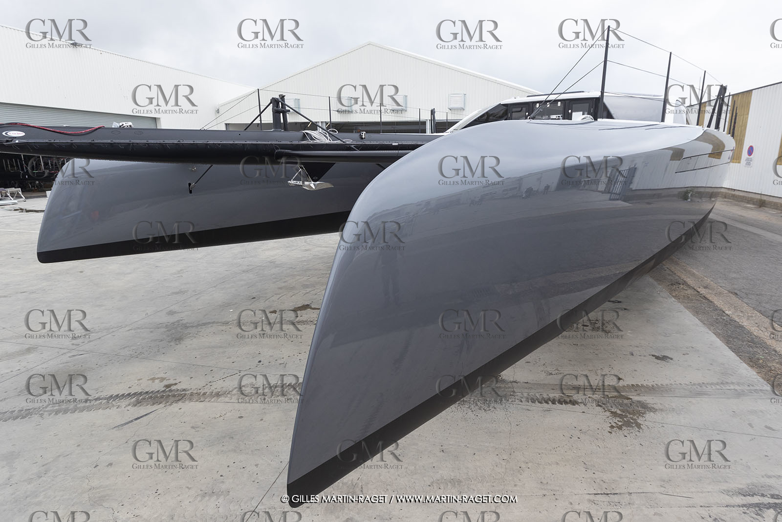 21 07 2020, La Grande Motte (FRA), Gunboat, Gunboat 68 SeaTilt out of the shed