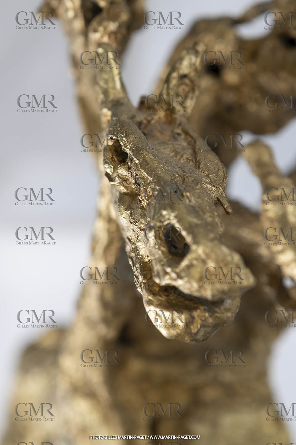 12 02 2020, Marseille (FRA,13), Oeuvre de Germaine Richier, Le Cheval à six têtes, petit 1955 ou 1956, Bronze naturel nettoyé, Numéroté Epreuve d'artiste, fondeur : L. Thinot, Paris, 35,5 x 38 x 18 cm, Collection particulière