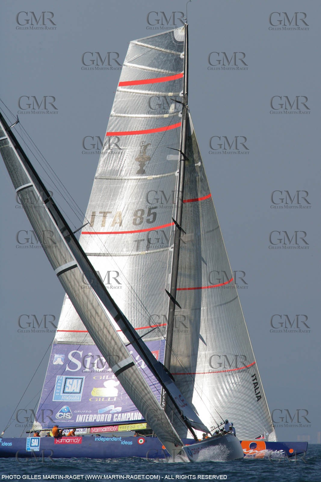 6 05 2007-Valencia (Spain)- 32nd America's Cup - Louis Vuitton Cup - RR2 - Day 8 - BMW ORACLE Racing