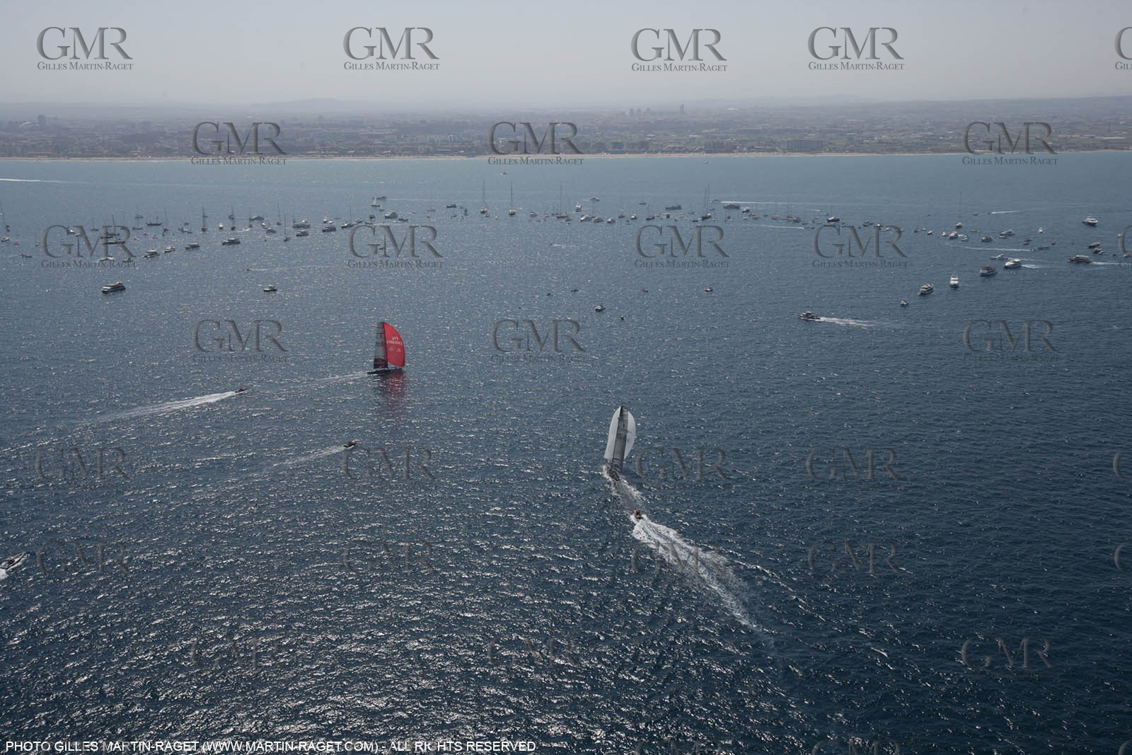 2' 06 2007-Valencia (Spain)- 32nd America's Cup - Final Match - Day 2