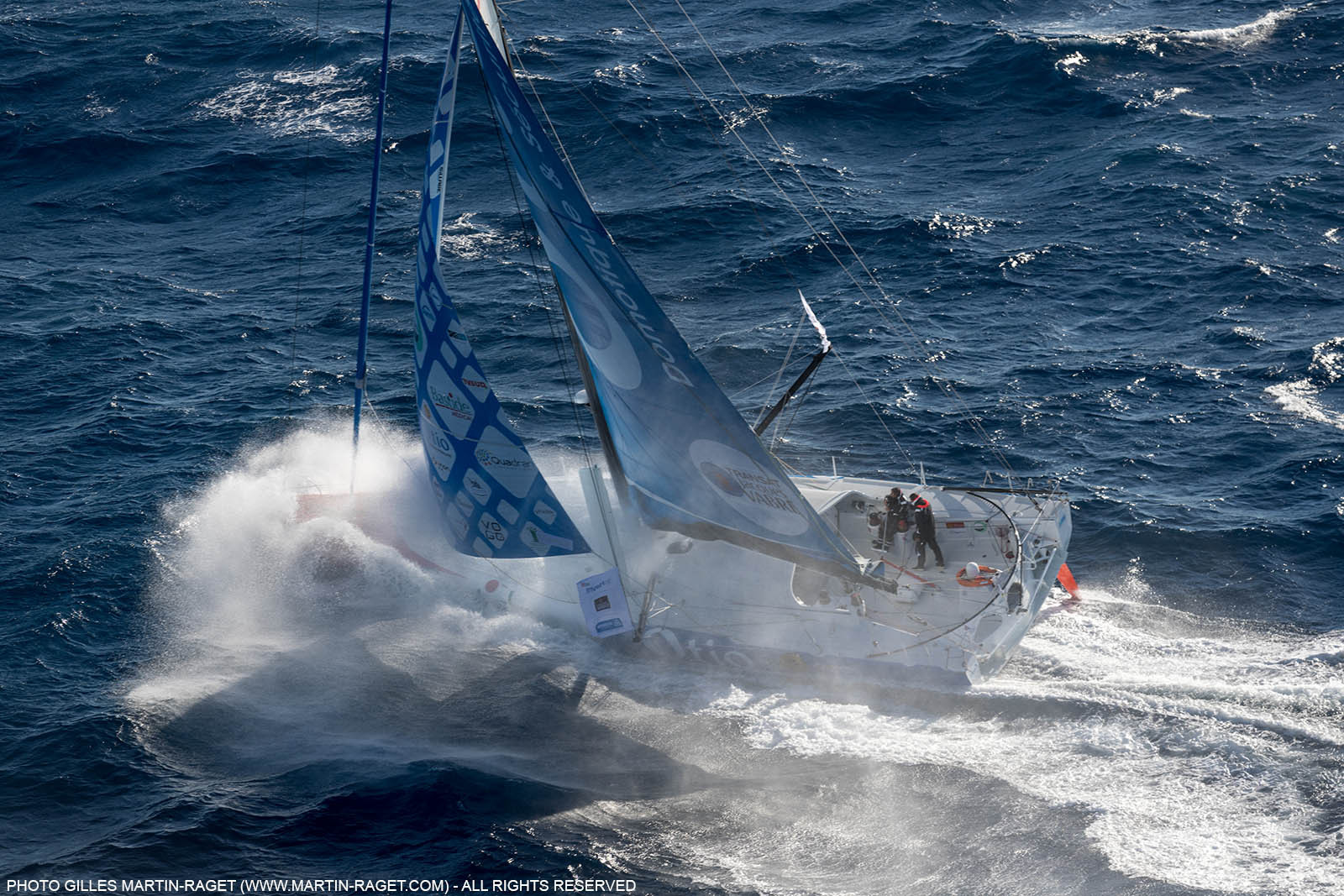 13 07 2017, Port Camargue (FRA,30), Transat Jacques Vabre 2017, Bastide Otio (Kito de Pavant, Yannick Bestaven), offshore trainings