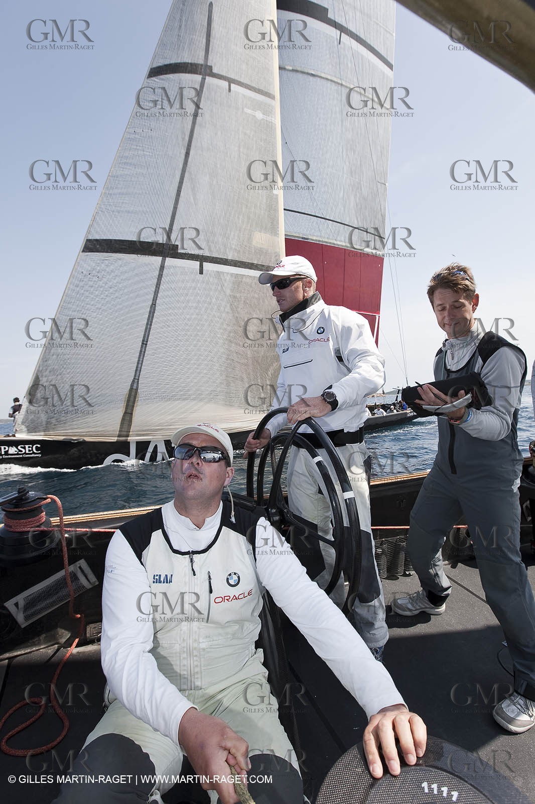 19 05 2010 - La Maddalena (ITA, Sardinia) Louis Vuitton Trophy - BMW ORACLE Racing - Training