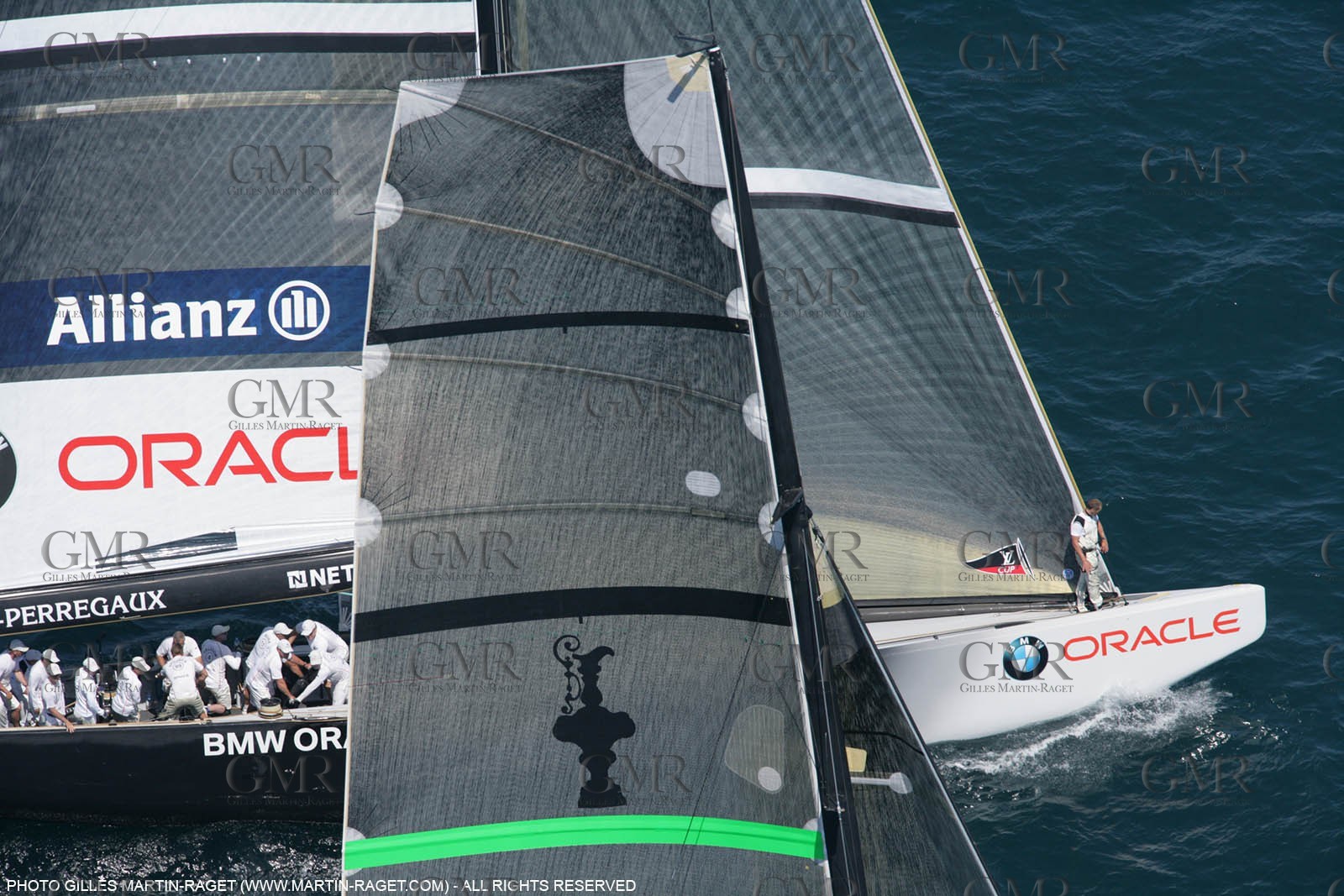 09 05 2007-Valencia (Spain)- 32nd America's Cup - Louis Vuitton Cup - RR2 - Day 11 - BMW ORACLE Racing