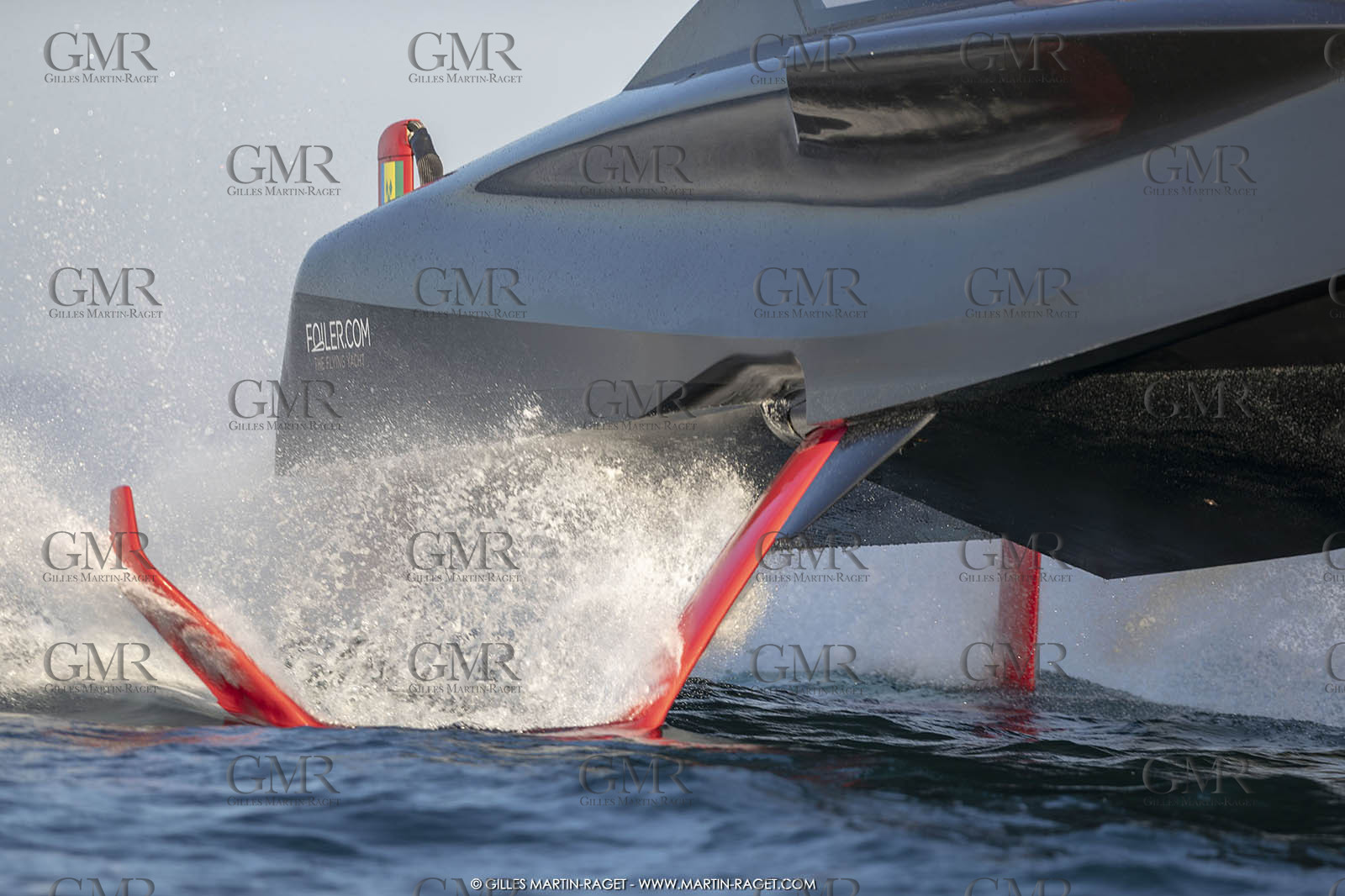 09 08 2018, Saint-Tropez (FRA,83), Foiler, the Flying Yacht by Enata