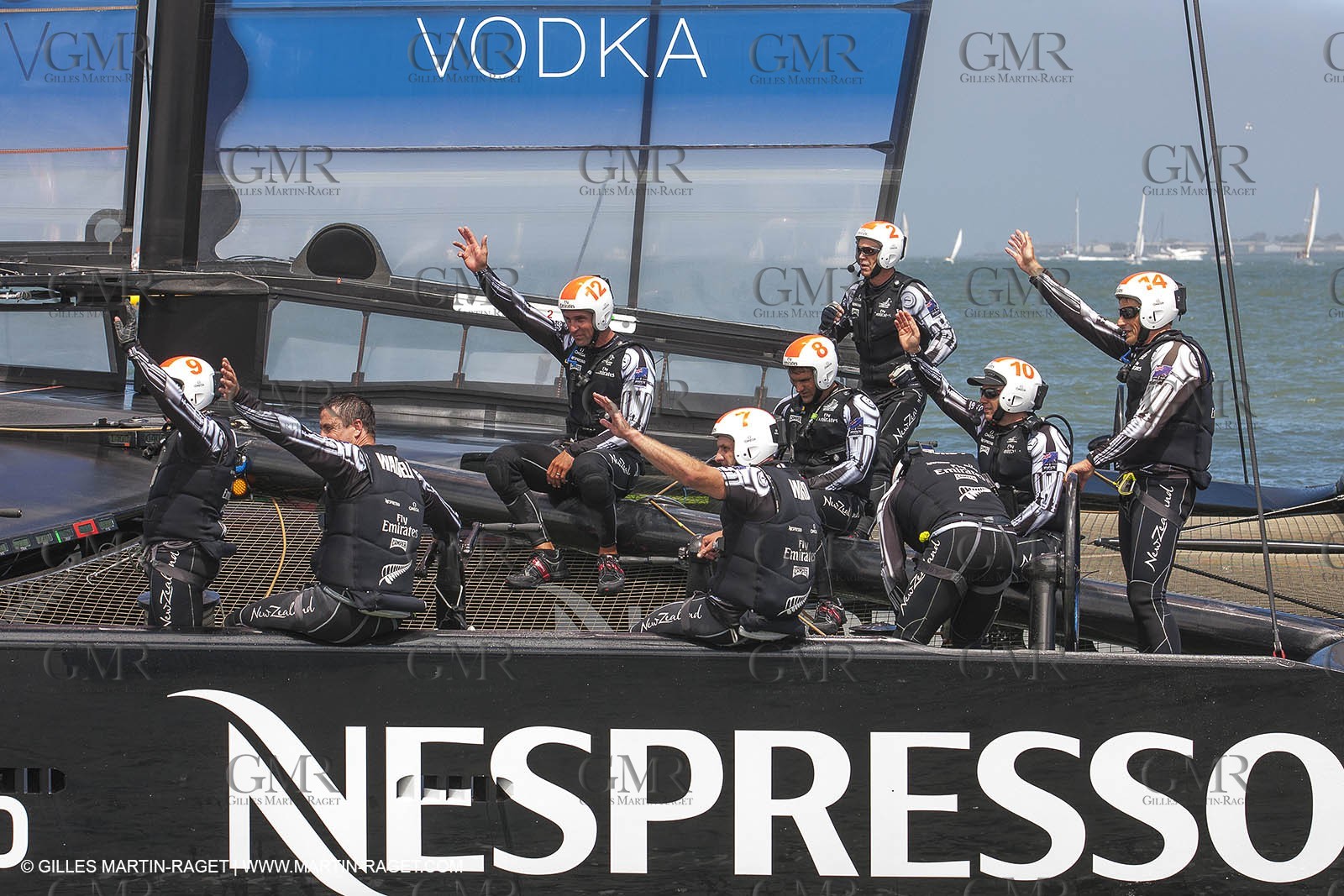 25 08 2013 - San Francisco (USA,CA) - 34th America's Cup - Louis Vuitton Cup Final, Day 7, Emirates Team New Zealand Vs Luna Rossa