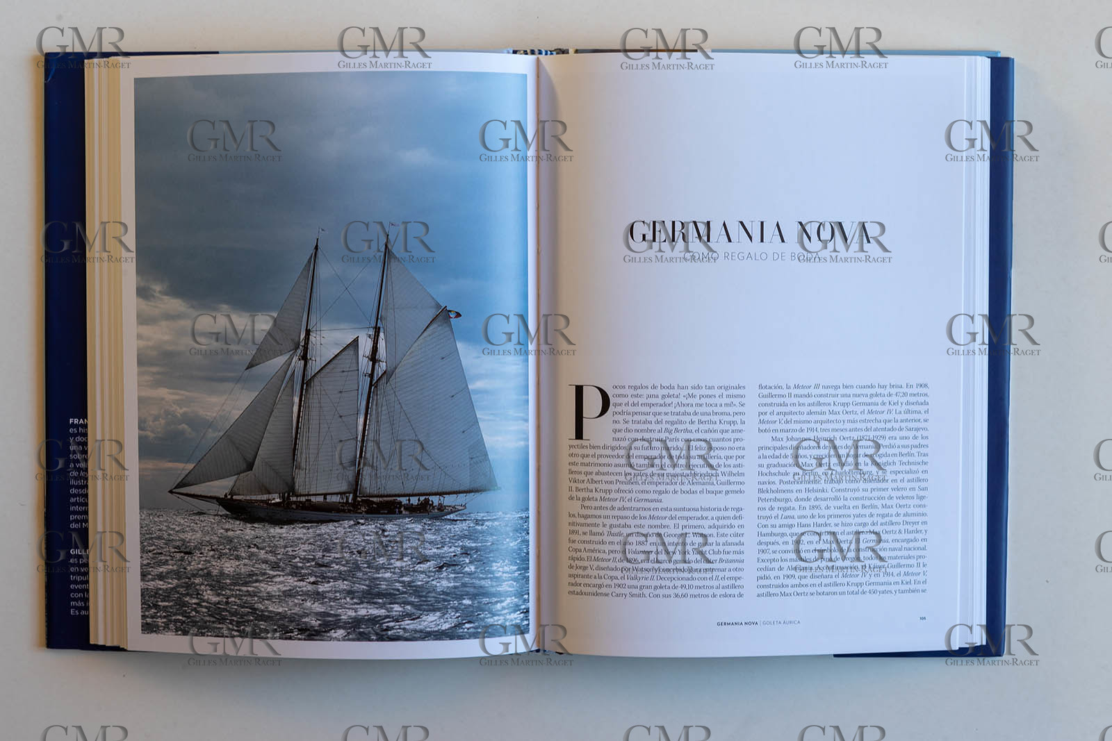 Marseille, 31 01 2023, Veleros de Leyenda, François Chevalier, photographies de Gilles Martin-Raget, Blume (version en langue espagnole de Voiliers de Rêve,  Le Chêne