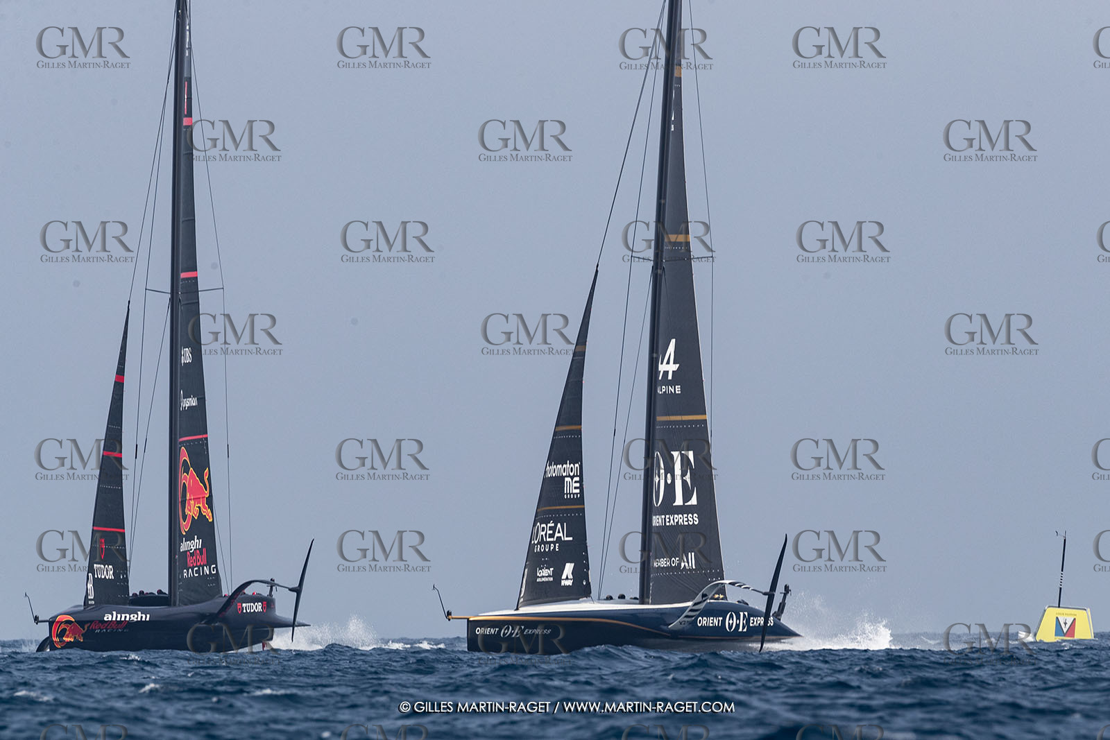 22 08 2024, Barcelona (ESP), Louis Vuitton 37th America's Cup, Louis Vuitton Preliminary Regatta, Race Day 1
