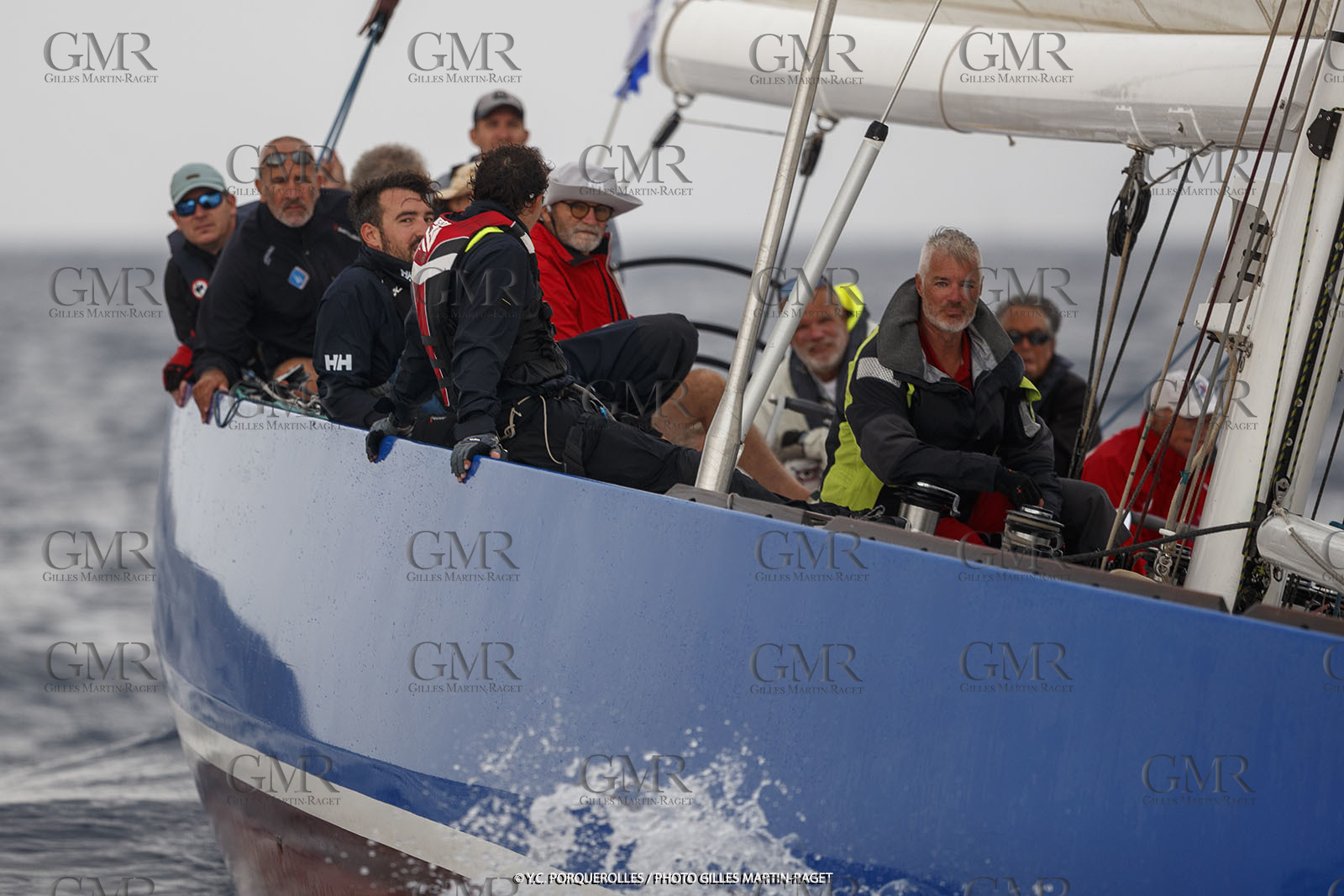 19 06 2024, Porquerolles Island (FRA), Championnat du monde des 12 m JI 2024, Race Day 1