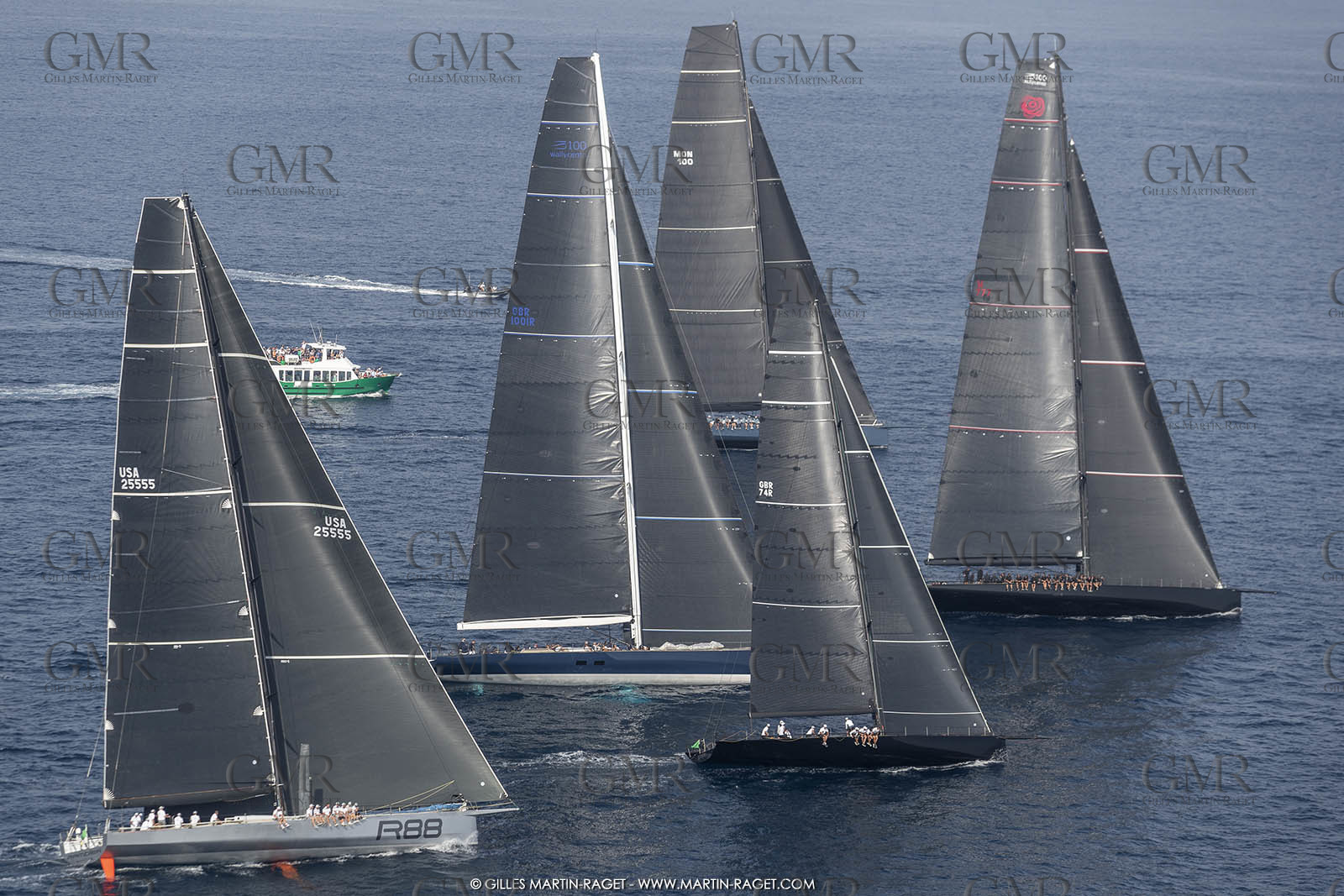 14 10 2022, Saint-Tropez (FRA,83), Voiles de Saint-Tropez 2022,  Maxis Race 3