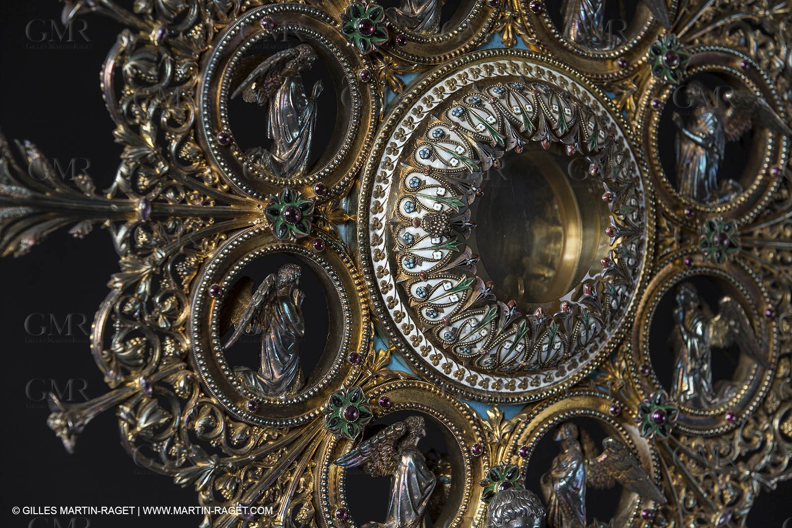 04 02 2013 - Marseille(FRA,13), Notre Dame de la Garde,liturgical silverware
