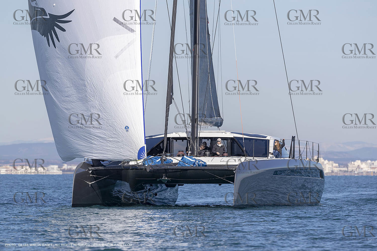 05 02 2019, La Grande Motte (FRA,34), Gunboat 68 sail testing  2