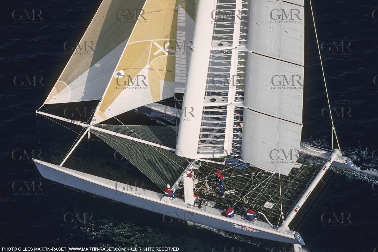 Sailing, Yacht Racing, America's Cup XXVII, San Diego (USA,CA) 1988, Stars & Stripes Vs New Zealand