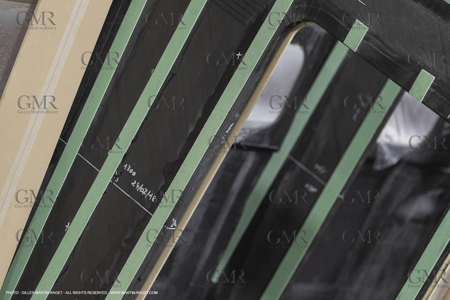 29 10 2018, La Grande Motte (FRA,30), Chantier Gunboat, construction du Gunboat 68