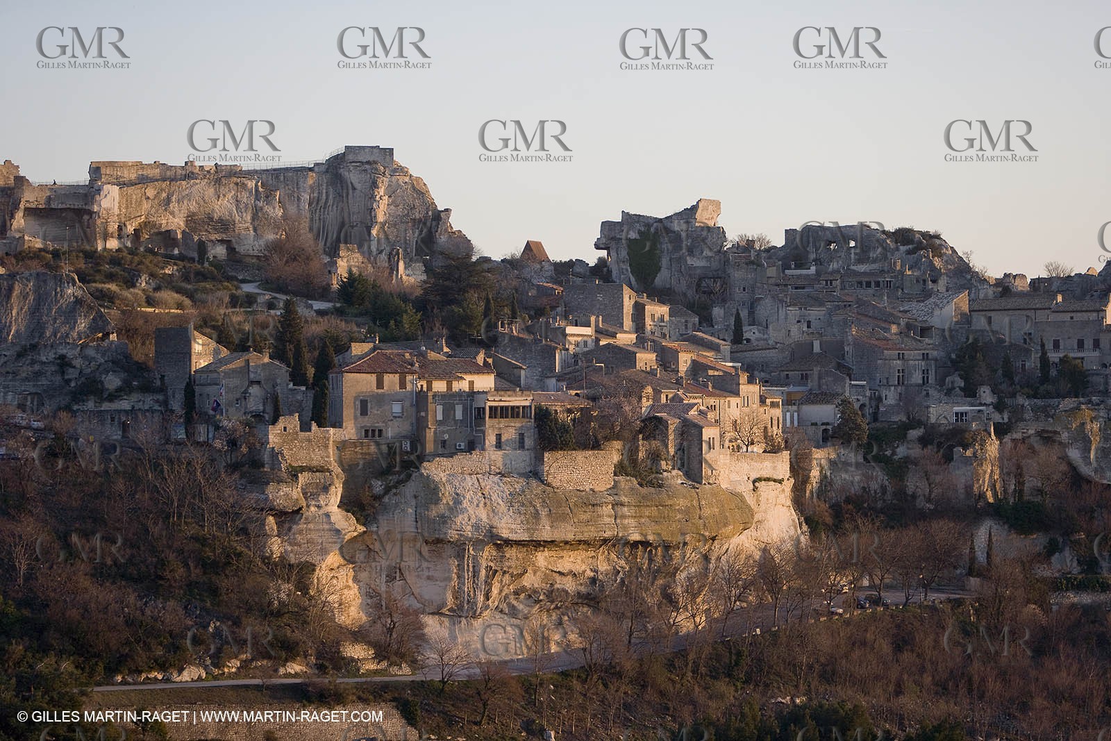 09 02 2008 - Les Baux de Provence (FRA, 13) - Alpilles hills landscapes