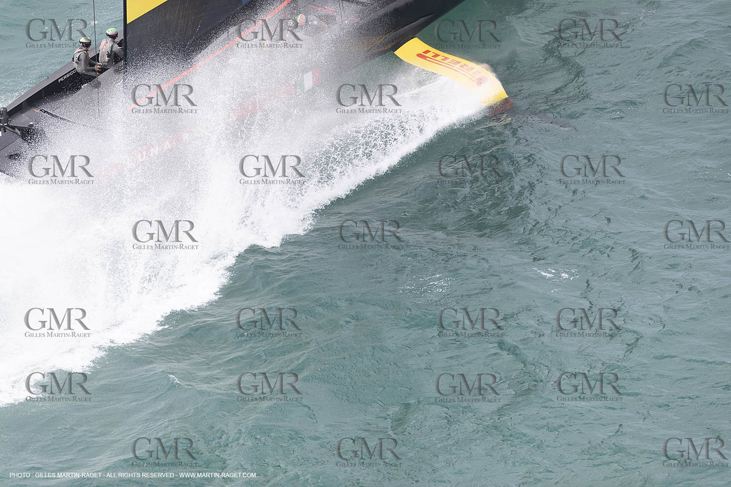 10 12 2020 - Auckland (NZL) - 36th America's Cup - Practice Sessions - Day 2 -Luna Rossa Prada Pirelli Team