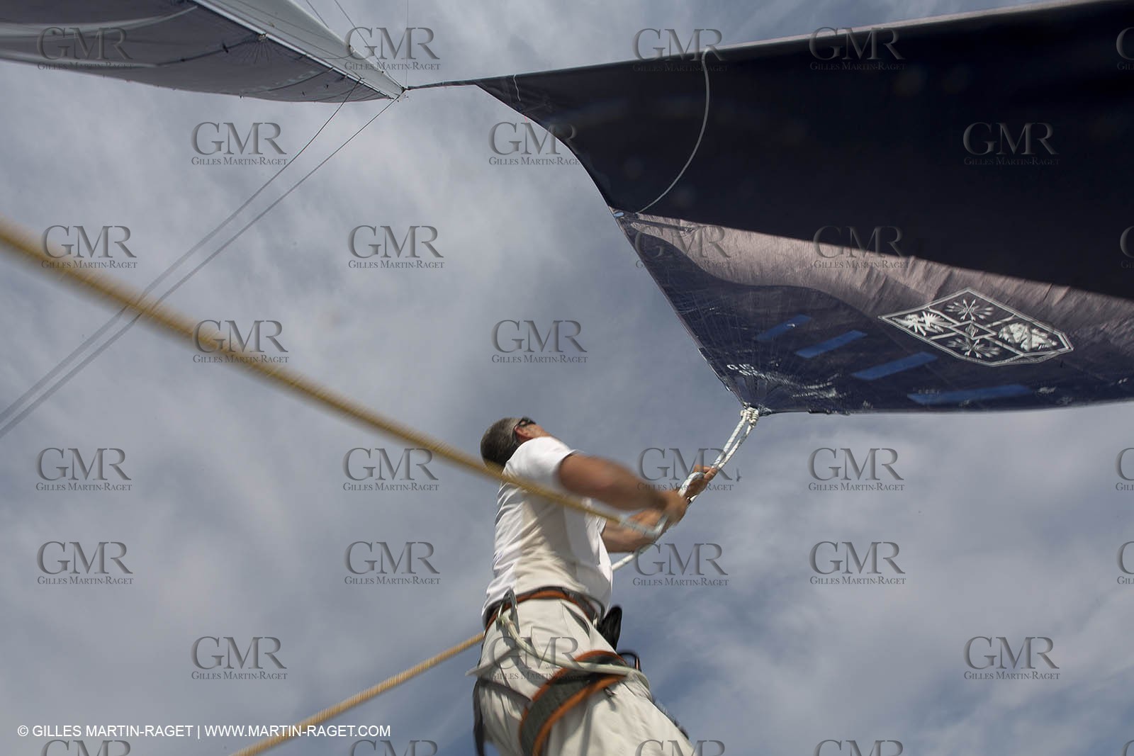 05 07 2012 - New York (USA) - Ocean Krys Race - Speed runs in fornt of NY city