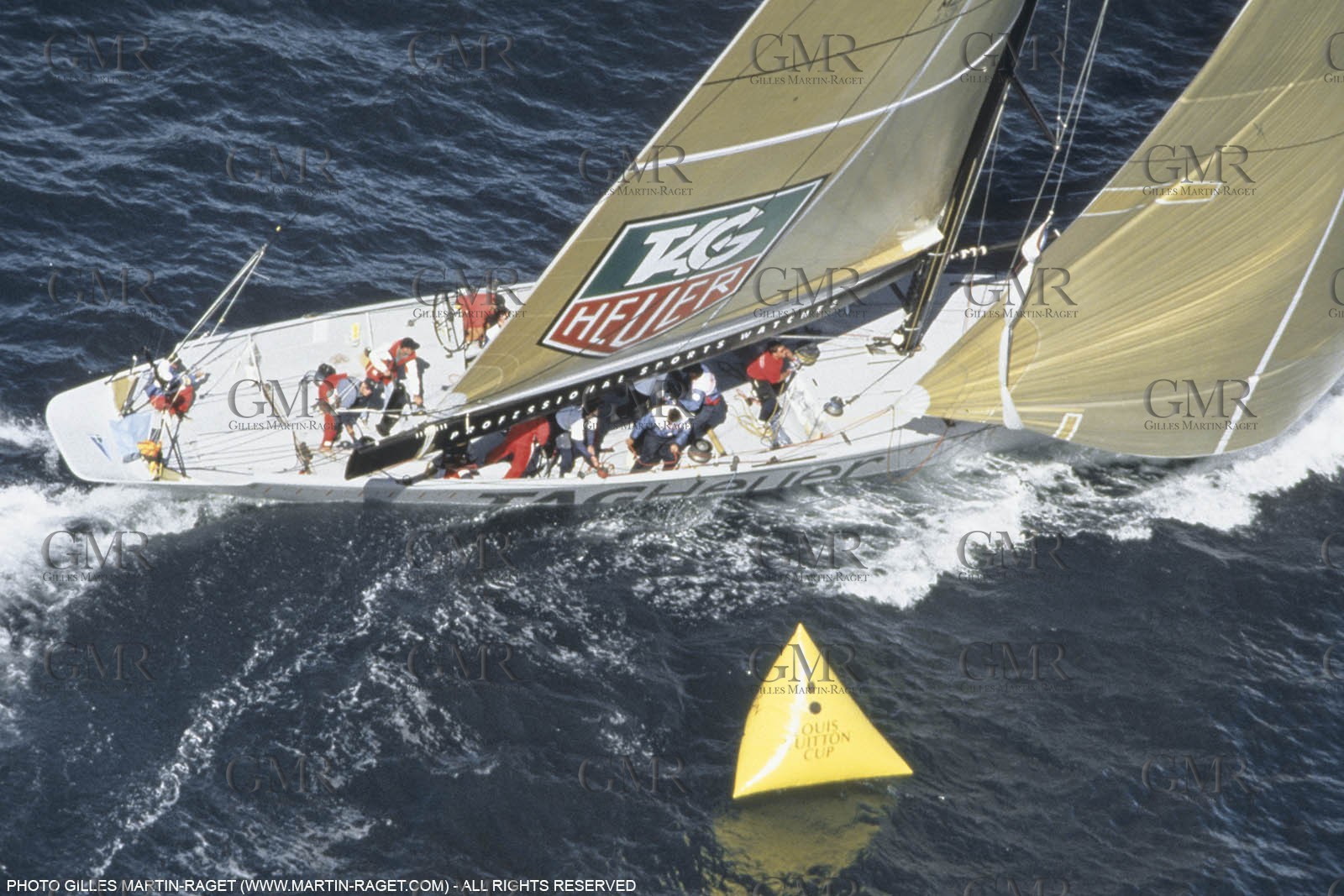Sailing, Yacht Racing, America's Cup XXIX, San Diego (USA,CA), 1995, Tag Heuer