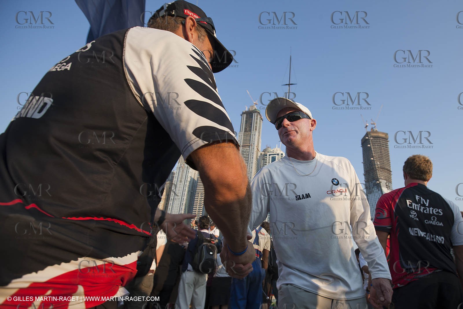 21 11 2010 - Dubai (UAE) - Dubai Louis Vuitton Trophy -  Round 2 - BMW ORACLE Racingg Vs Emirates Team New Zealand