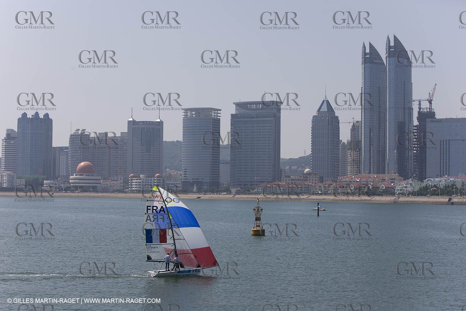 07 08 2008 - Qingdao (CHN) - Olympic games - The olympic Marina