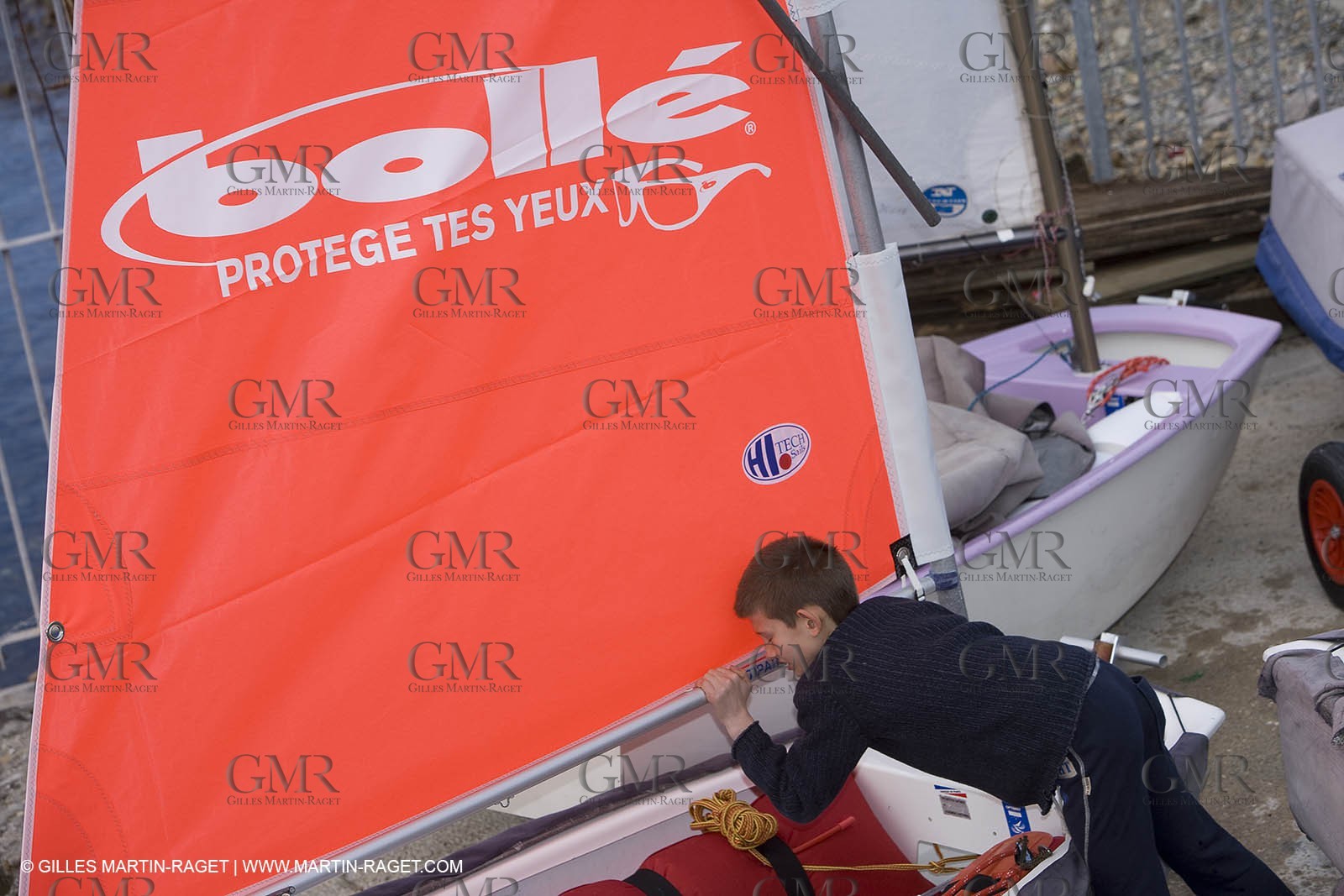 06 02 2008 - Nice (FRA, 06) - Nice sailing School - optimist