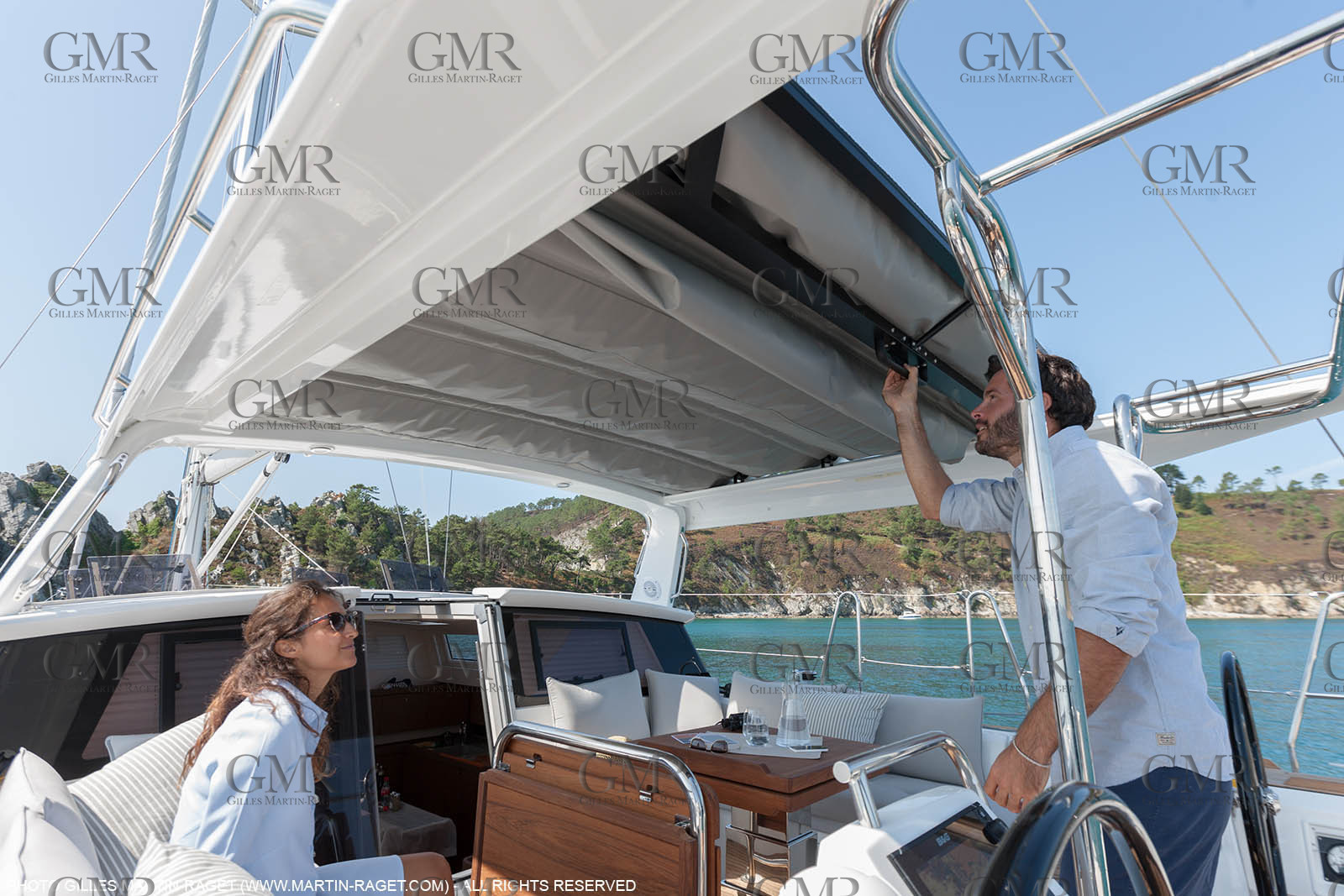 27 08 2016, Camaret-sur-mer (FRA,29), Chantier Bénéteau, Sense 57