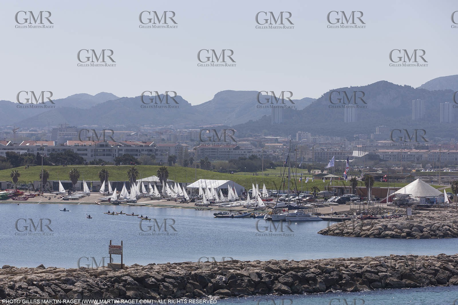 10 04 2015, Marseille (FRA), Yachting Club de la Pointe Rouge - Coupe Internationale de Printemps des 470