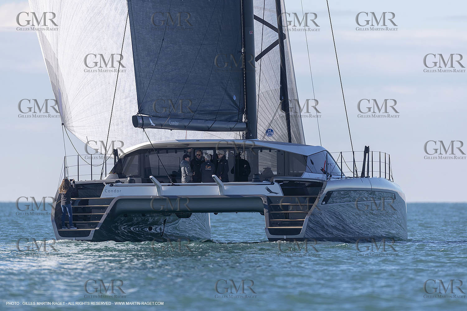 05 02 2019, La Grande Motte (FRA,34), Gunboat 68 sail testing  2
