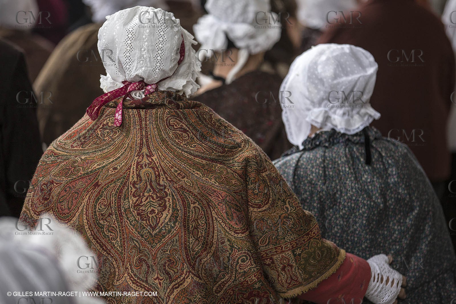13 01 2012 - Marseille (FRA,13), Opening week-end for MP 2013, European capital of Culture, Traditional costumes from Provence