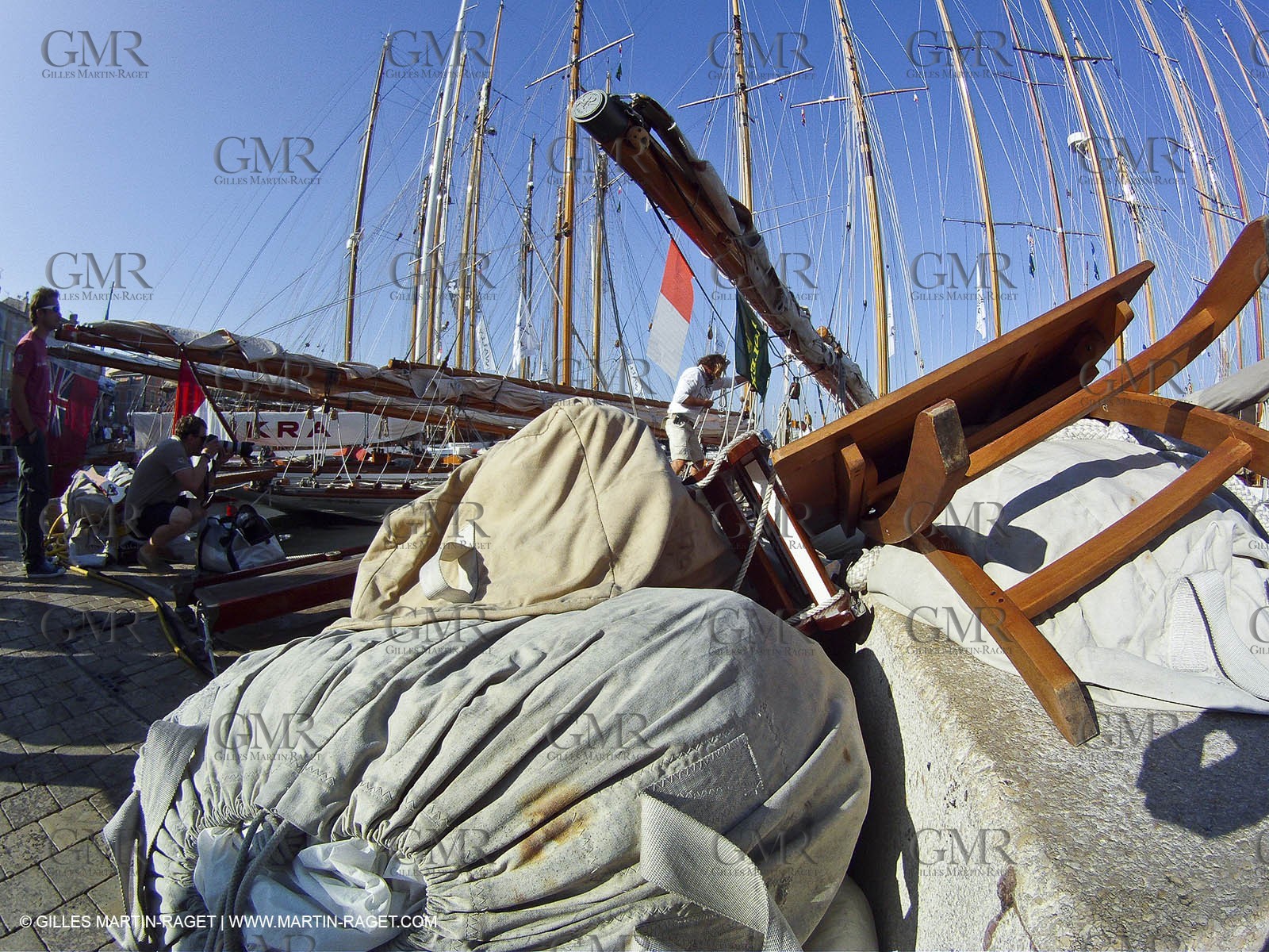 01 10 2011 - Saint Tropez (FRA,13) - Voiles de Saint Tropez 2011 - Classic Yachts - Day 5 - Onboard Mariquita