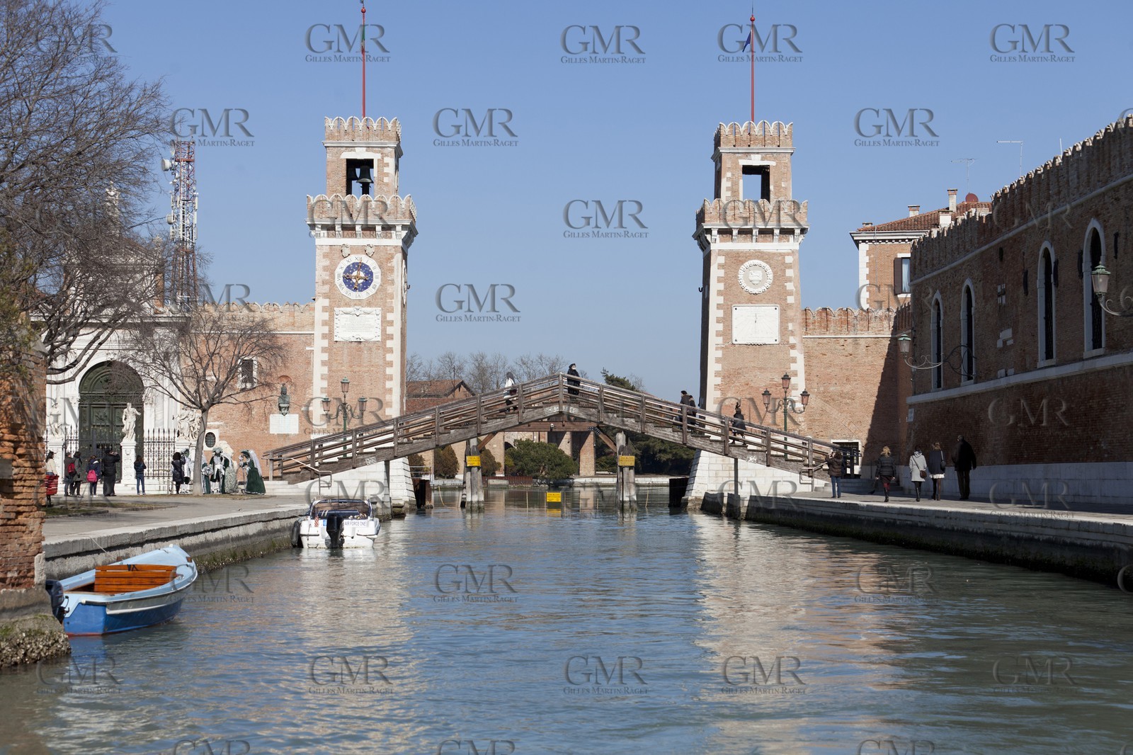 20 02 2012 - Venezia (ITA) - 34th America'sCup - Venezia 2012 America's Cup World Series - The Arsenale where the AC45 moorings, public village, media center and Club 45 will be located
