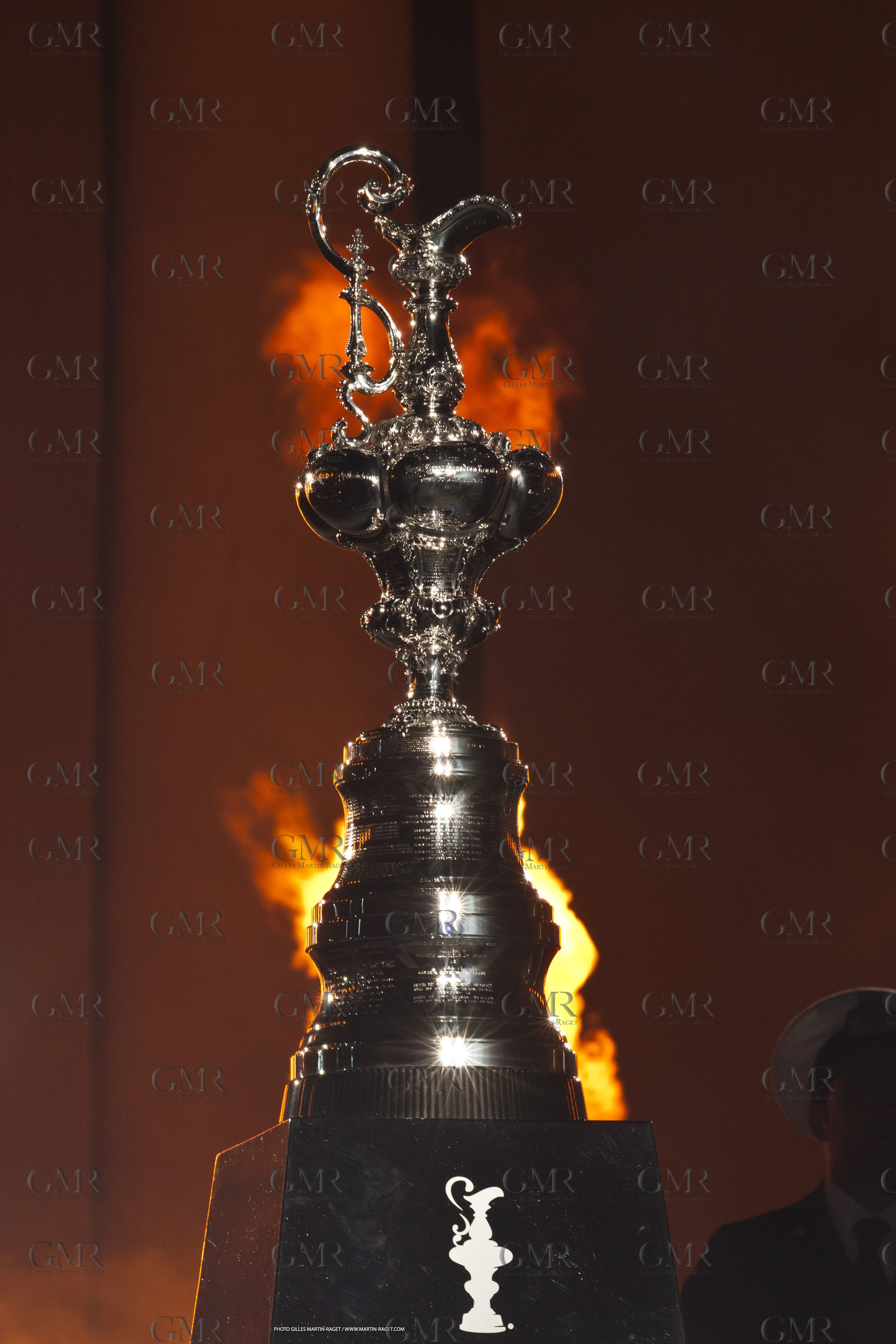 07 04 2012 - Naples (ITA) - 34th America's Cup - America's Cup World Series Naples 2012 - Opening ceremony under pouring rain