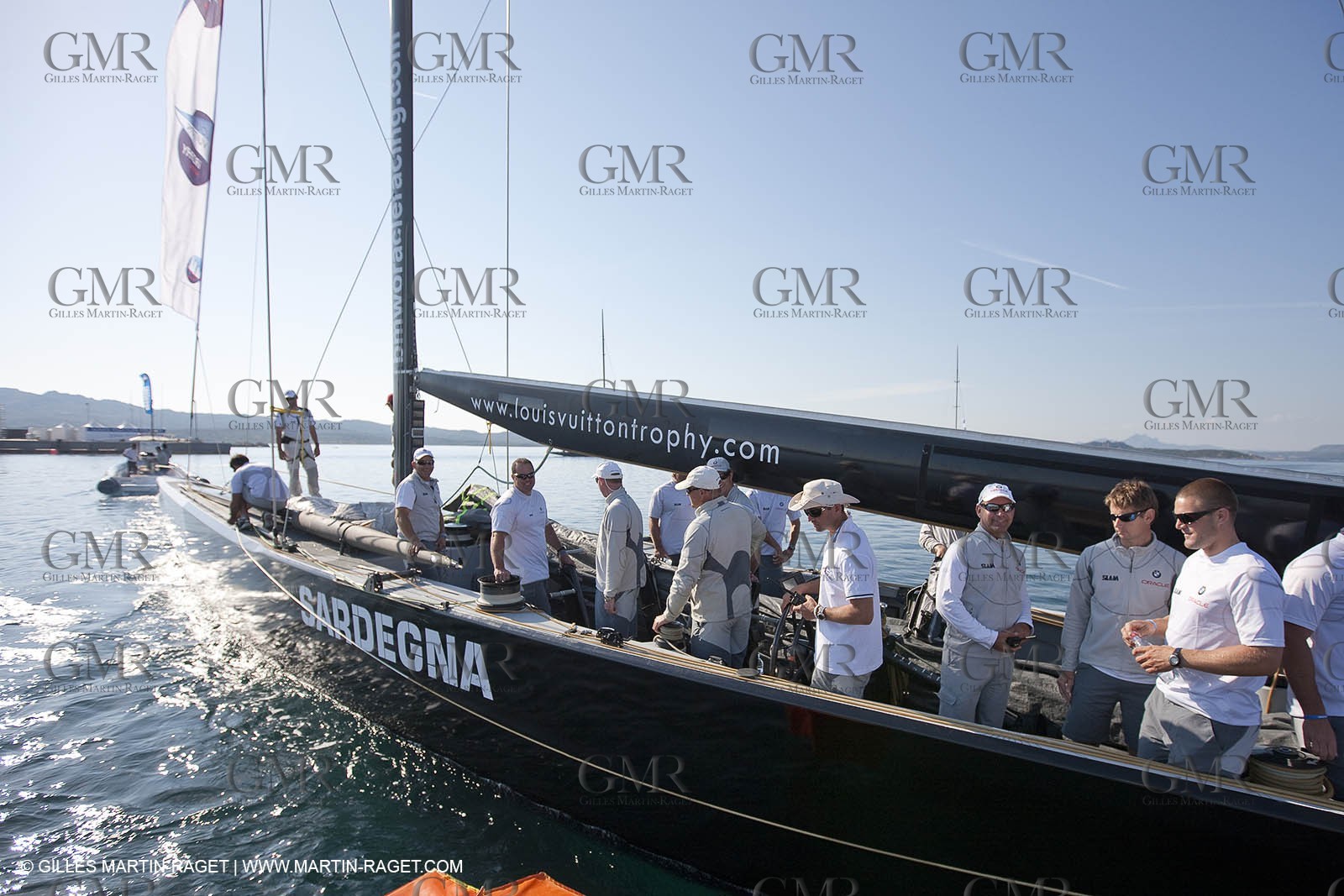 23 05 2010 - La Maddalena (ITA, Sardinia) Louis Vuitton Trophy - BMW ORACLE Racing - Racing Day 2