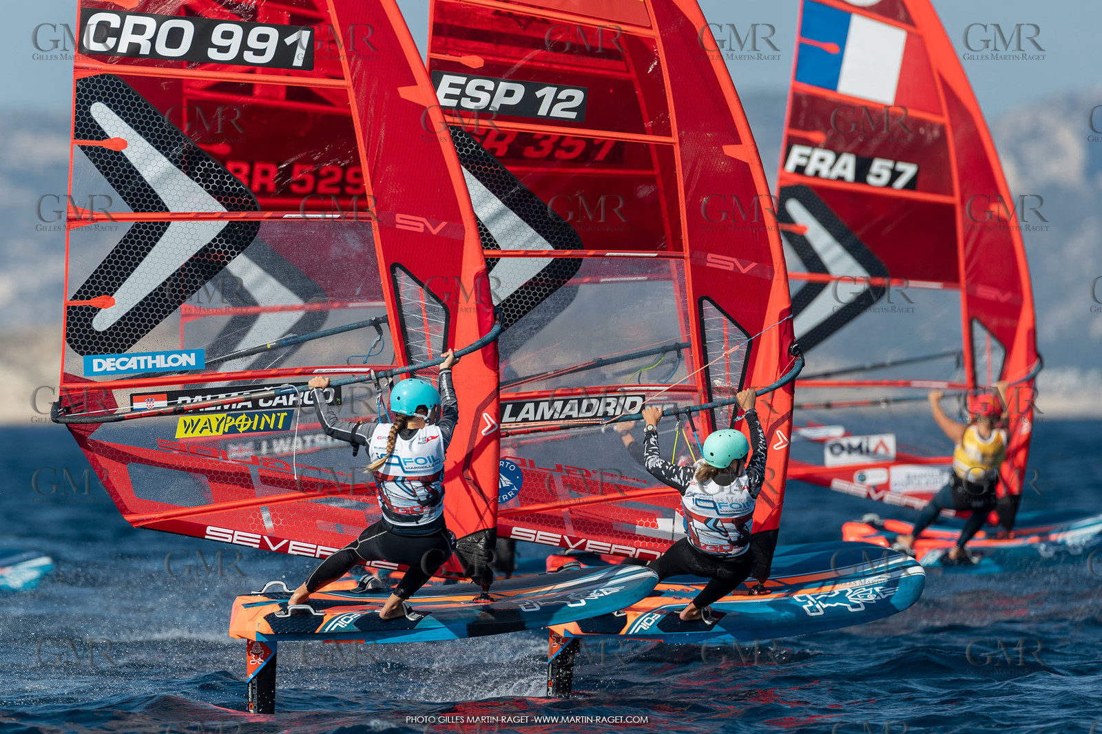 28 10 2021, Marseille, FRA, IQfoil European Championship organised by Club La Pelle, Medal races