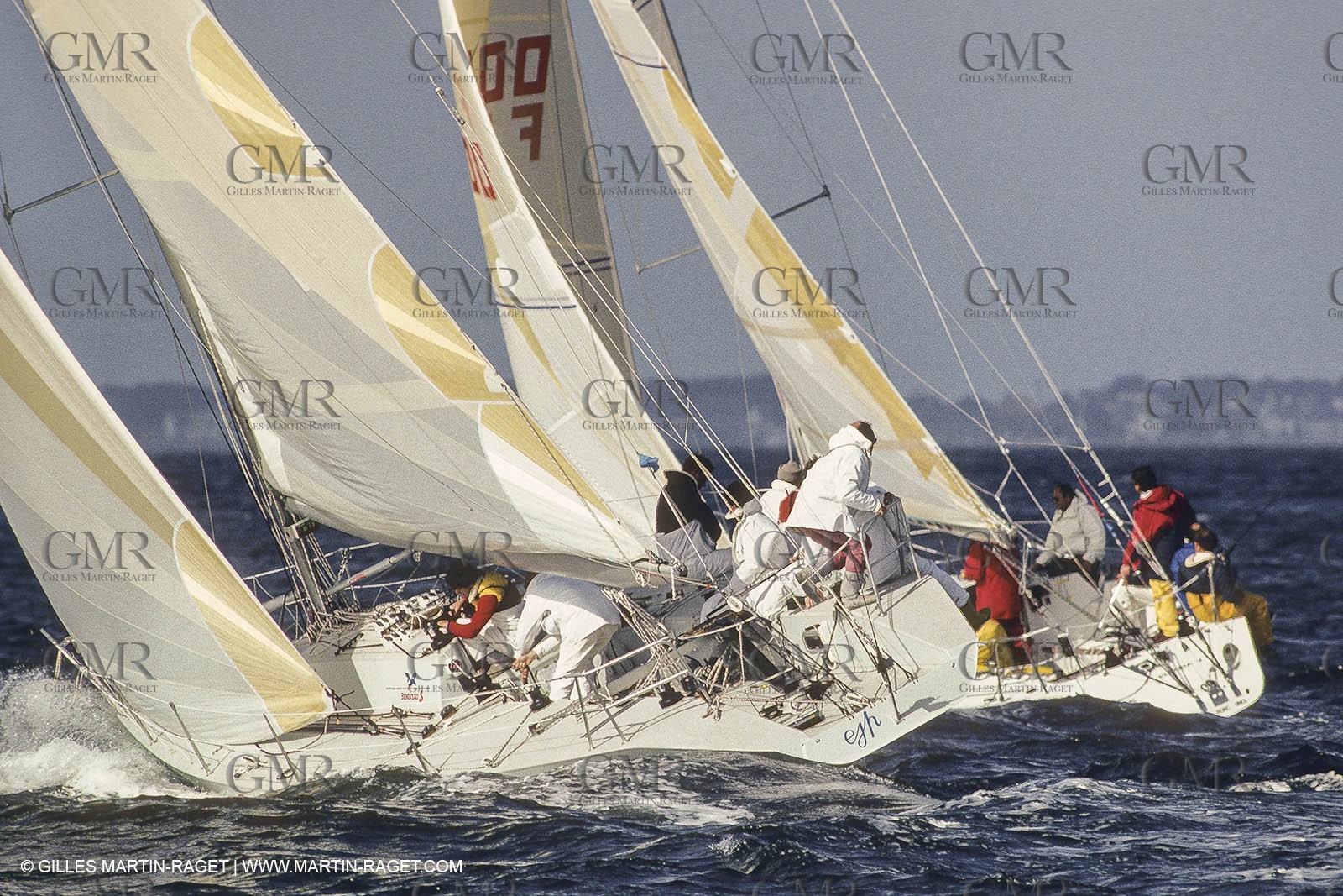 Sailing, Yacht Racing, Spi Ouest France, La Trinité sur mer (Britanny)