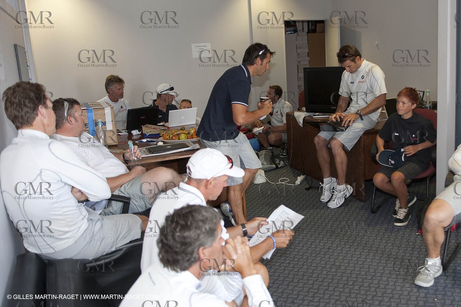 29 01 2009 - Auckland (NZL) - Louis Vuitton Pacific Series - BMW ORACLE Racing - Training