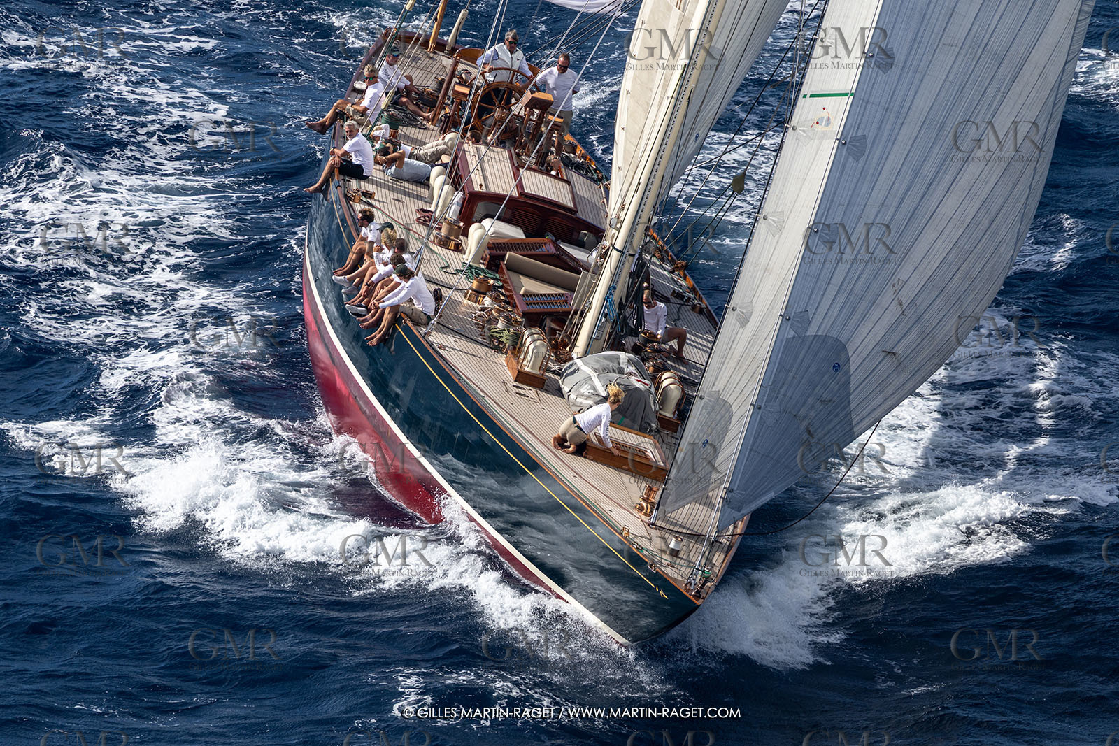 04 10 2025, Saint-Tropez (FRA), Les VoIles de Saint-Tropez 2025, Race Day 6