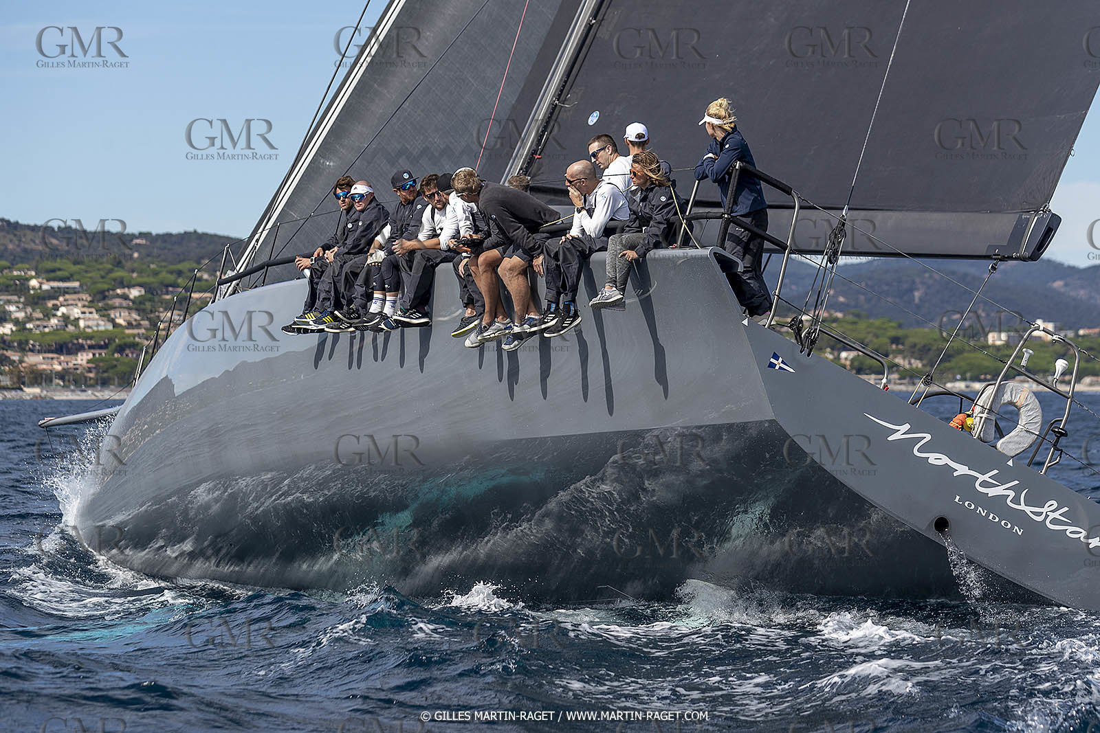 02 10 2022, Saint-Tropez (FRA,83), Voiles de Saint-Tropez 2022,  entraînement des maxis